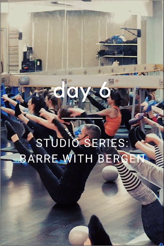 Barre with Bergen: Day 6
