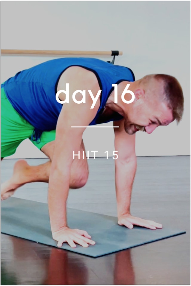Day 16: HIIT 15