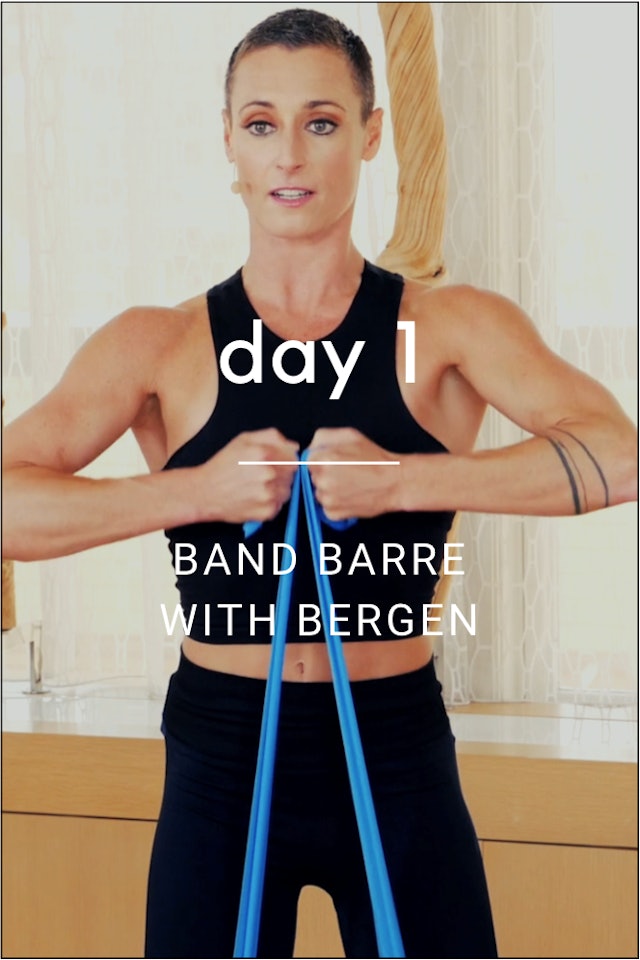 Day 1: Band Barre with Bergen