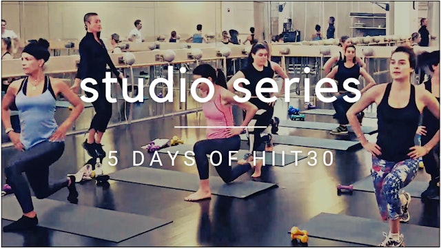 Studio Series: HIIT30 Trailer