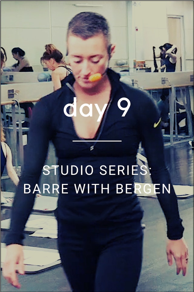 Barre with Bergen: Day 9