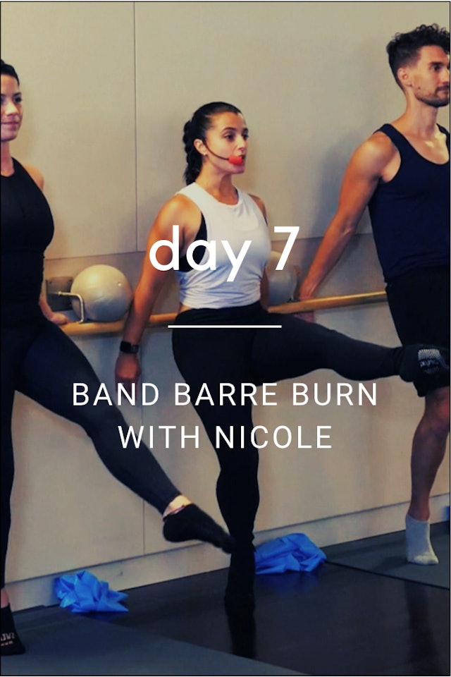 Day 7: Band Barre Burn with Nicole