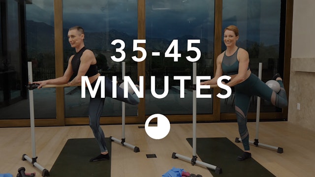 Barre in 35-45 Minutes