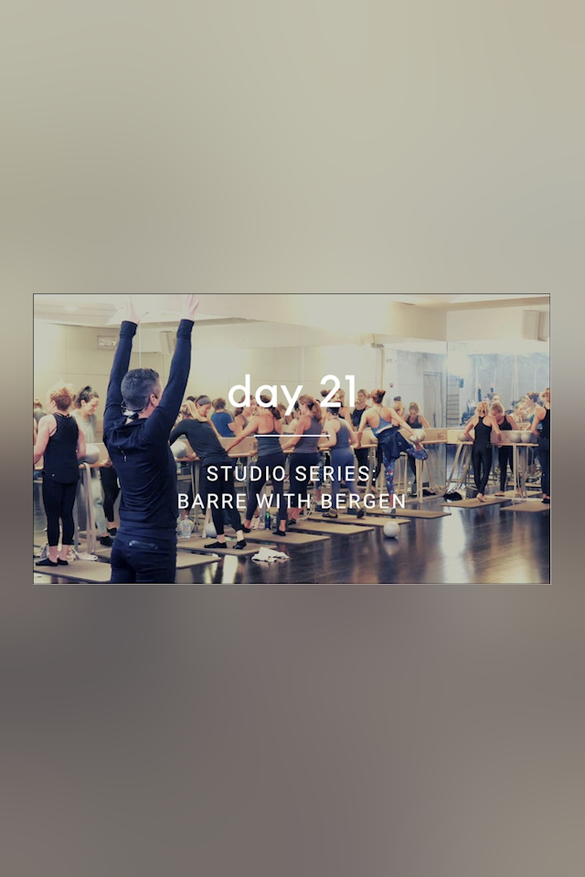 Barre with Bergen: Day 21