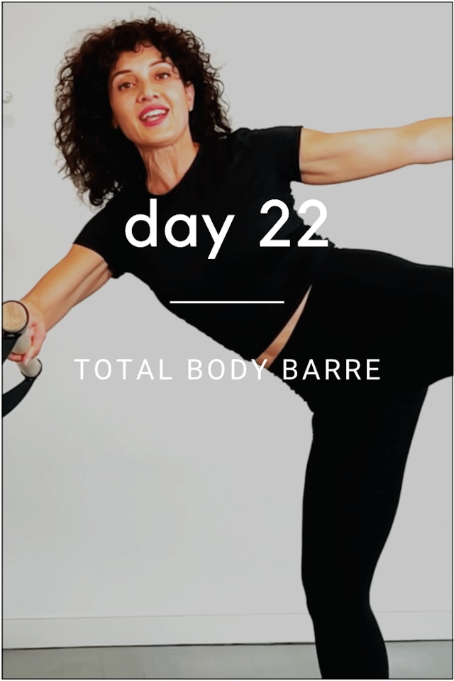 Day 22: Total Body Barre
