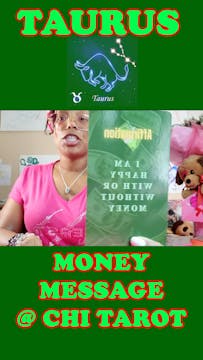 TAURUS MONEY AFFIRMATION