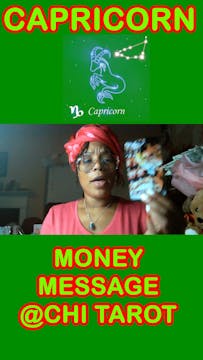 CAPRICORN MONEY MESSAGE