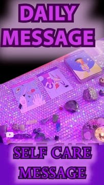 Daily Self Care Message