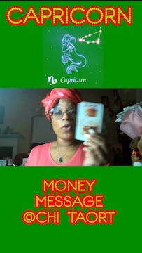CAPRICORN MONEY MESSAGE