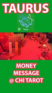 TAURUS MONEY MESSAGE