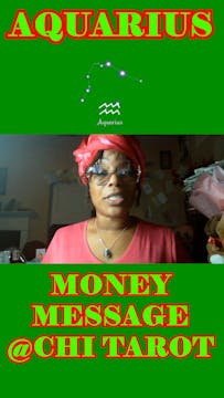 AQUARIUS MONEY MESSAGE