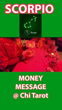 Scorpio Money Message