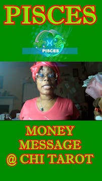 PISCES MONEY MESSAGE