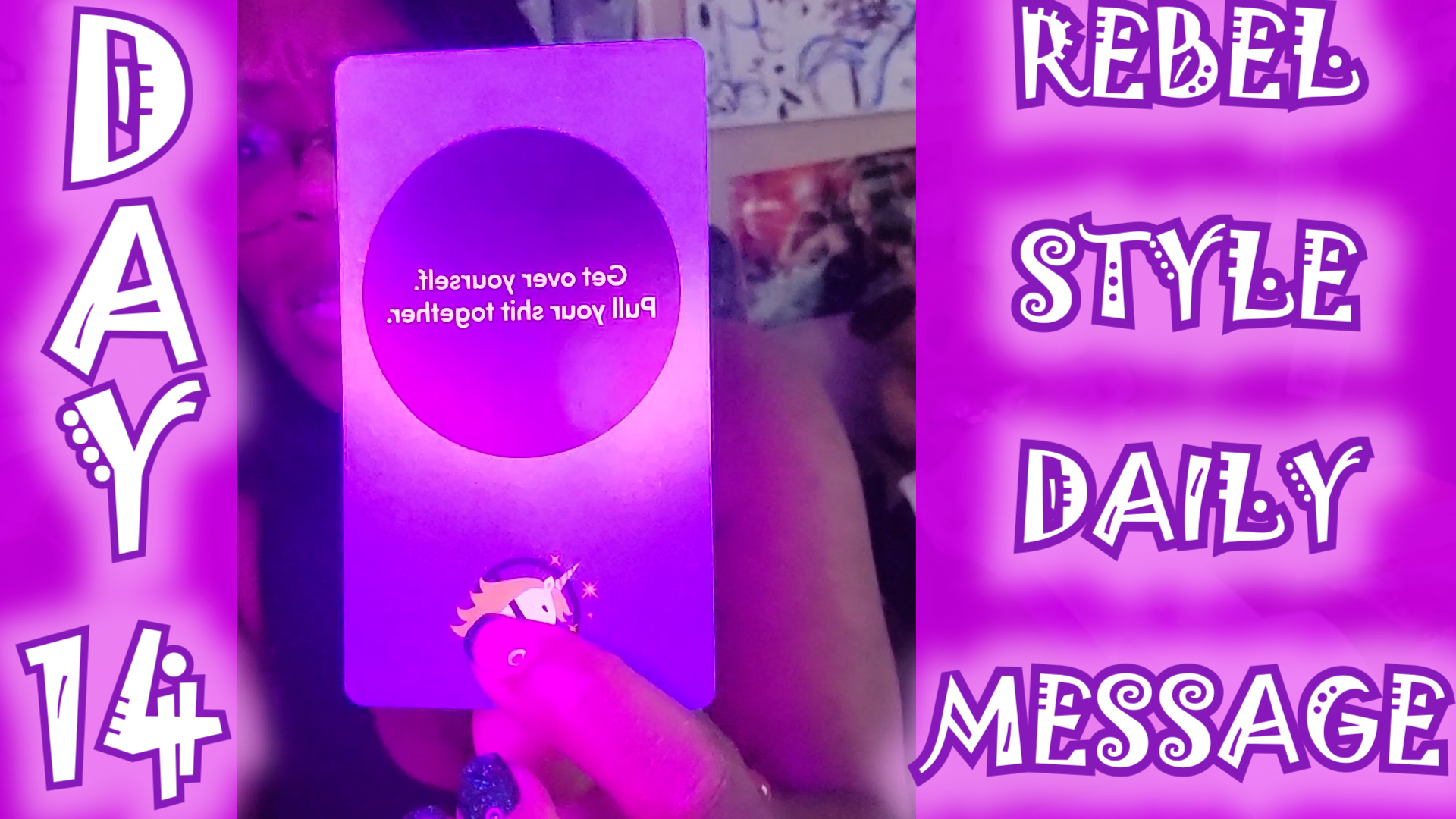 "REBEL STYLE" DAILY MESSAGE