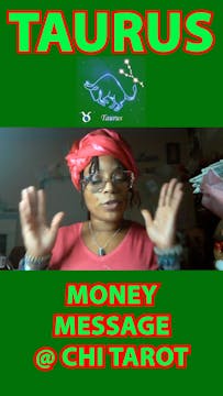 TAURUS MONEY MESSAGE