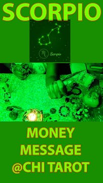Scorpio Money Message