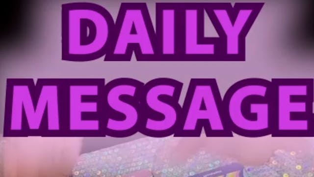 Daily Self Care Message