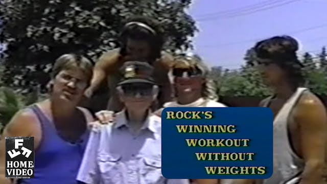 Rocks Winning Workout Without Weights