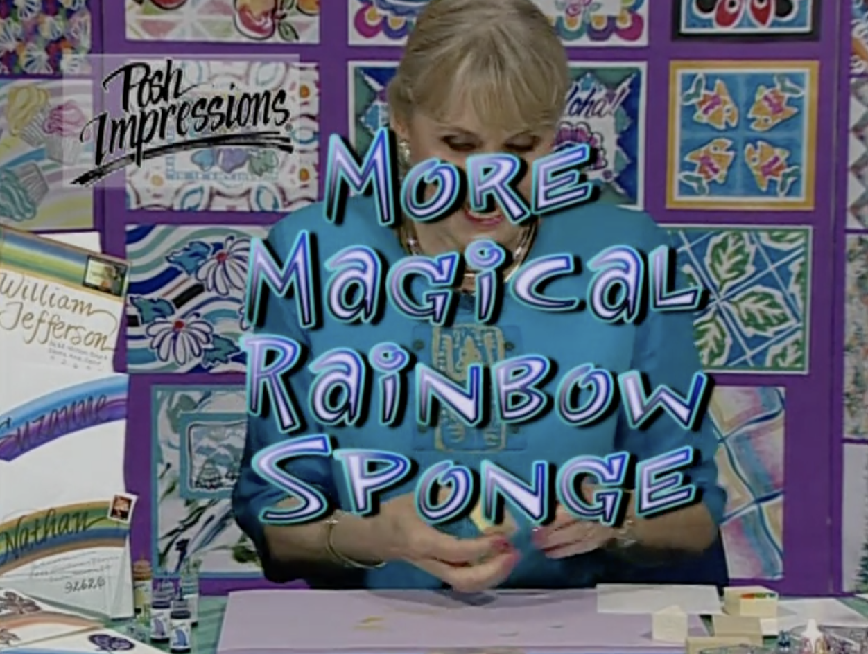 Much More Magical Rainbow Sponge - Dee Gruenig