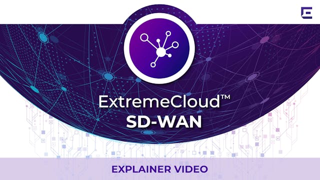 ExtremeCloud SD-WAN