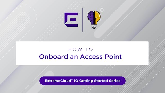 How To - Onboard an Access Point