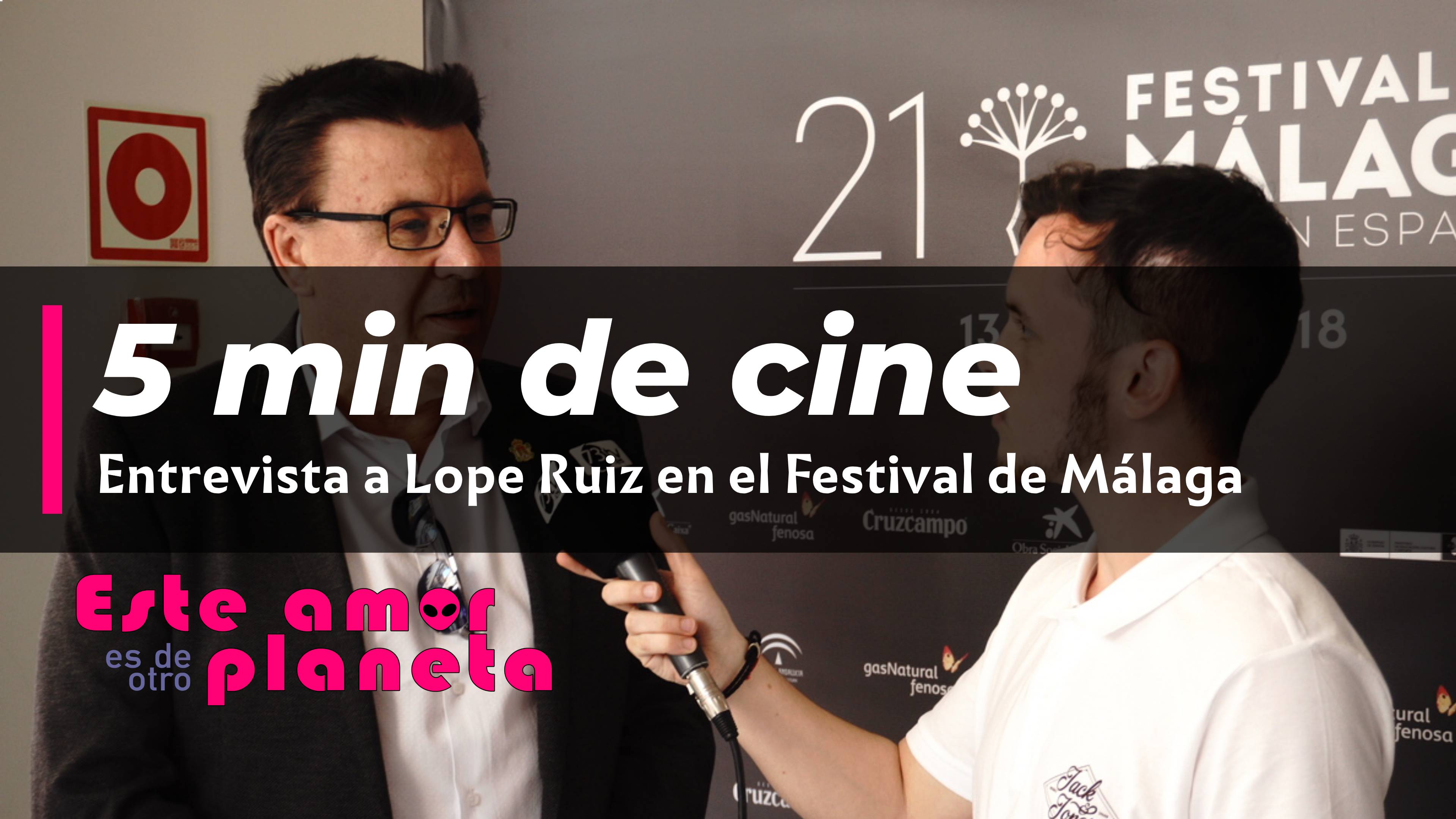 Presentación en 5 minutos de cine entrevista Lope Ruiz, alcalde de Iznajar