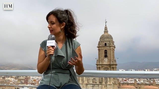 Entrevista durante el Festival de Málaga a Eloína Marcos