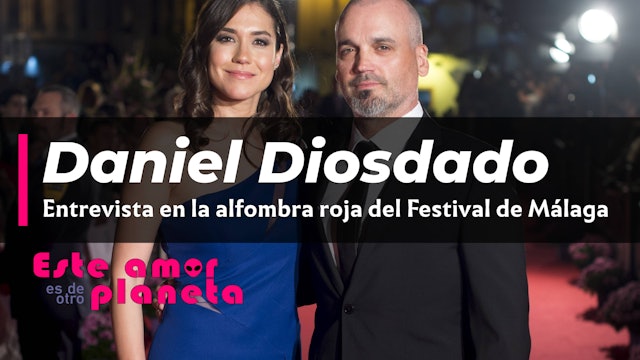 Alfombra roja del Festival de Málaga, entrevista a Daniel Diosdado