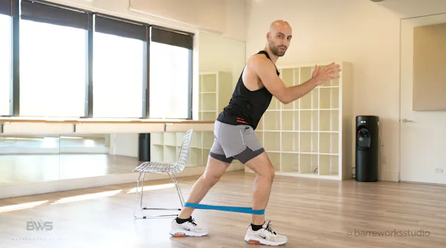 Resistance Band Leg Burner