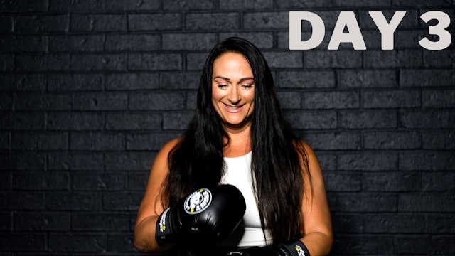Boxing Challenge Day 3 with Andrea B