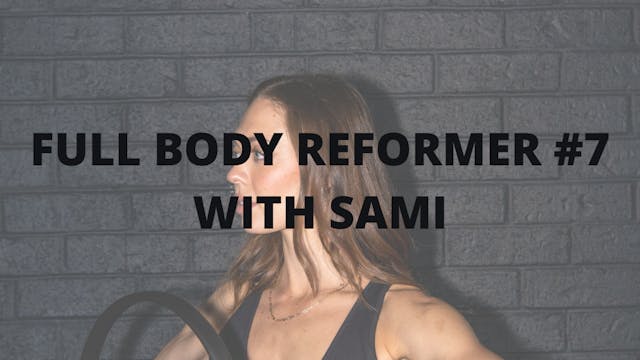 Full Body Reformer with Sami #7