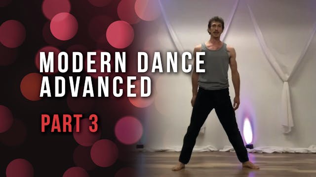 Modern Dance Advanced - Part 3