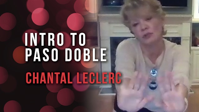 Chantal LeClerc - Intro to Paso Doble