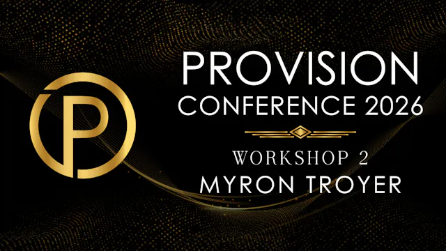 Workshop 2: Myron Troyer | Your Brain...