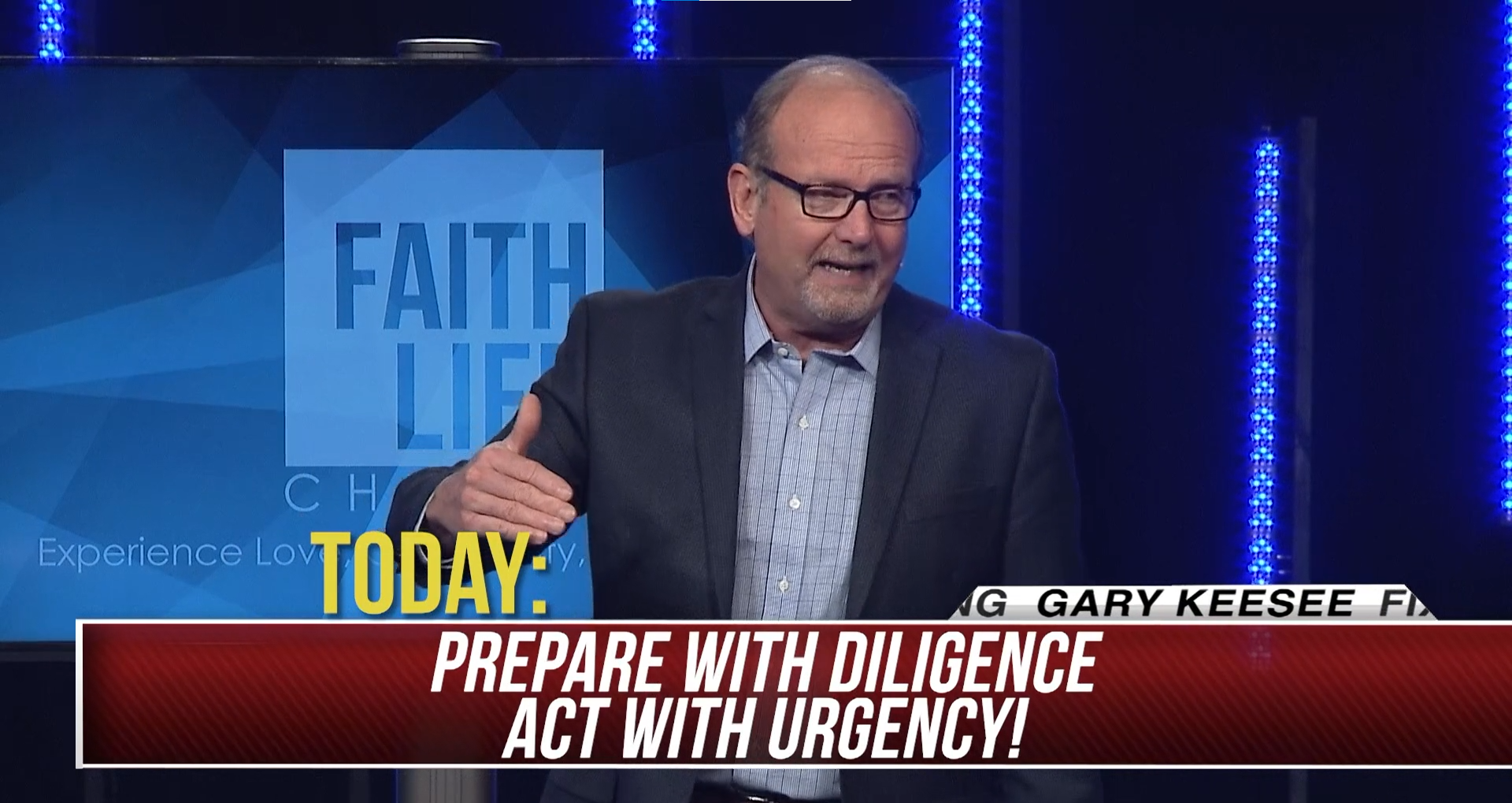 Prepare with Diligence and Act with Urgency, Part One