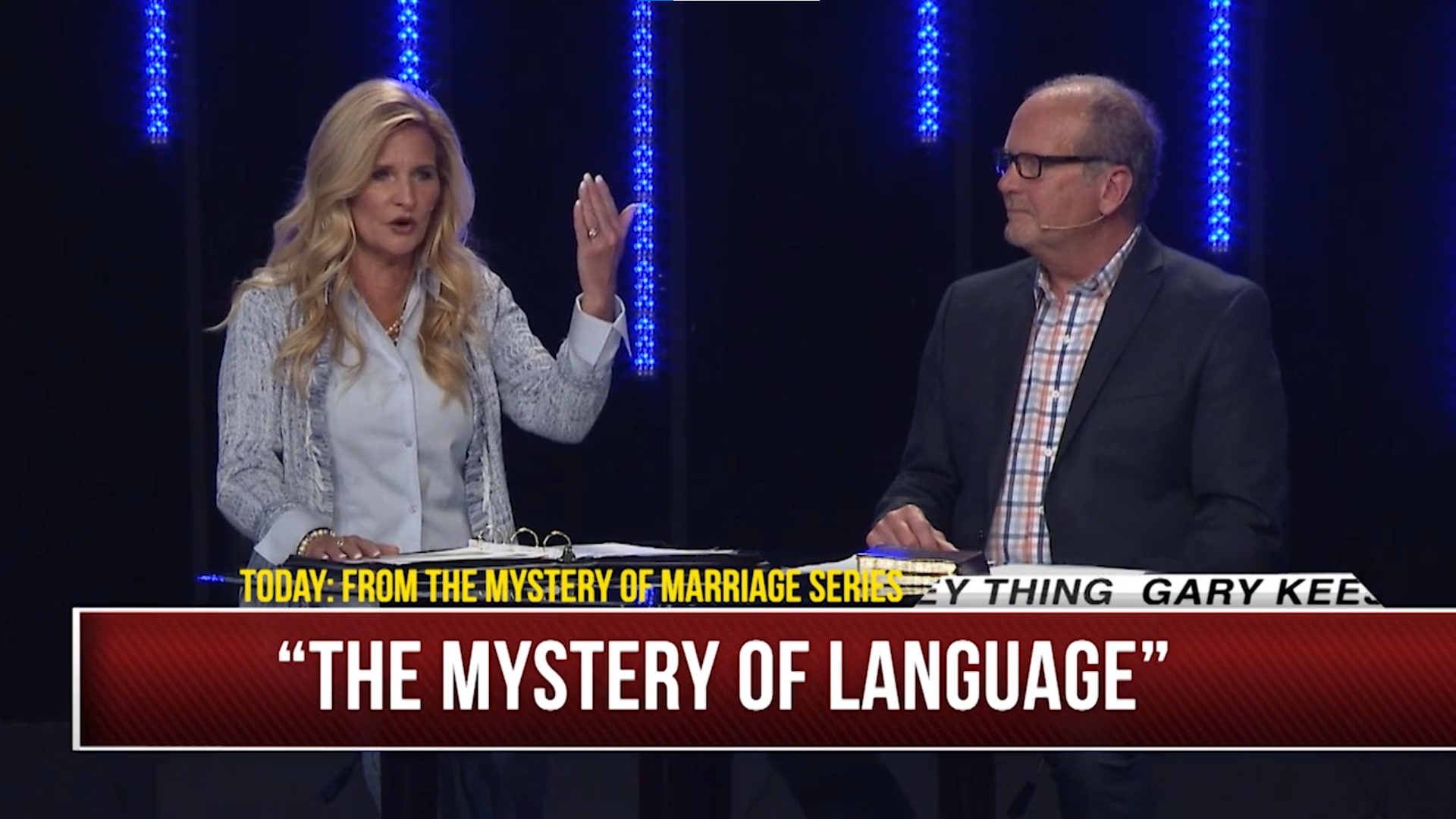 Mystery of Marriage, Language, Part Two 