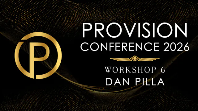 Workshop 6: Dan Pilla | Watch This Be...