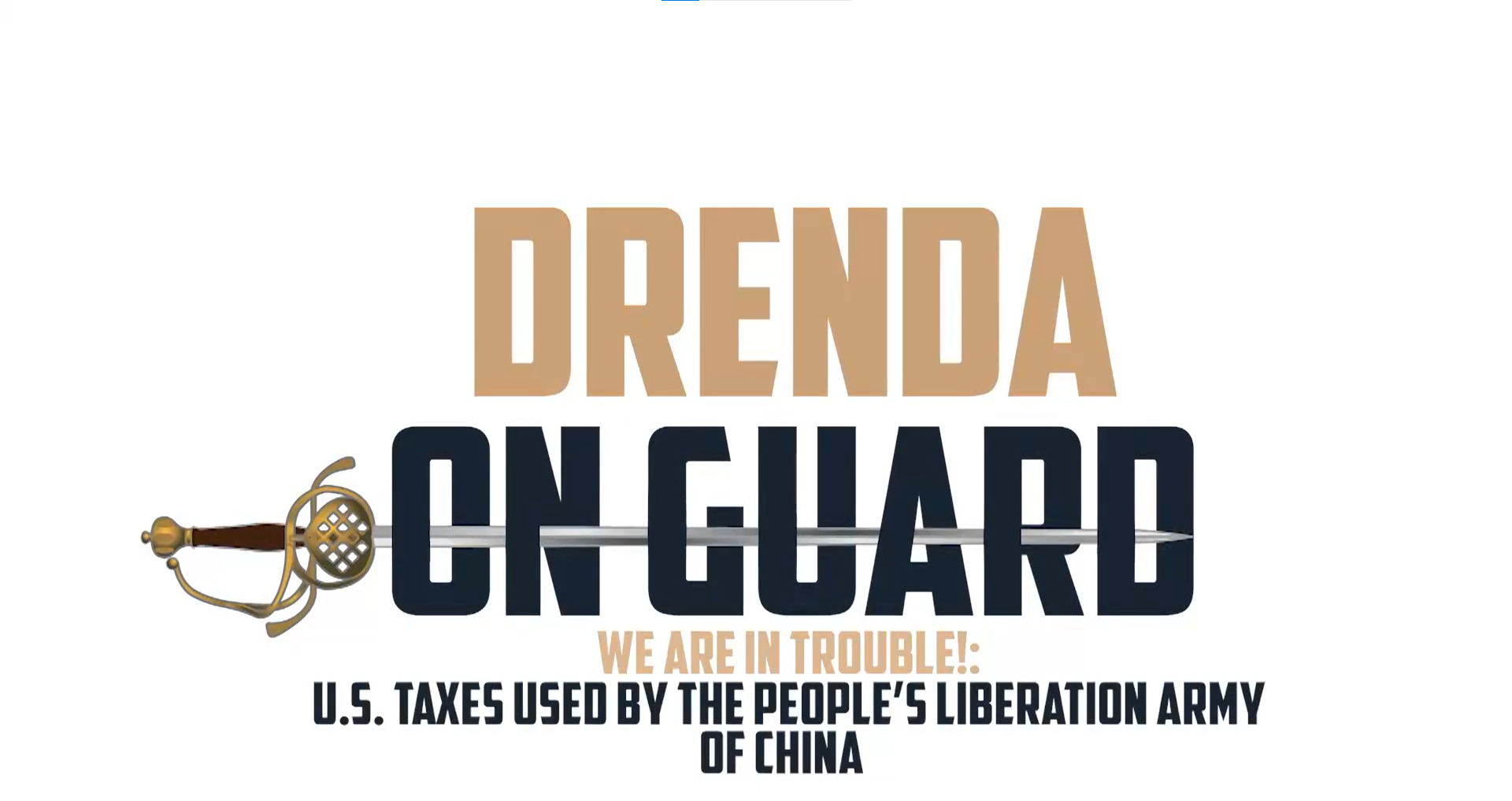Drenda On Guard: We Are In Trouble!