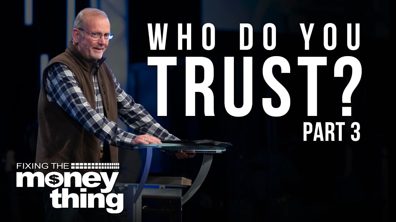 Who Do You Trust? Stay in the Race: Part 3