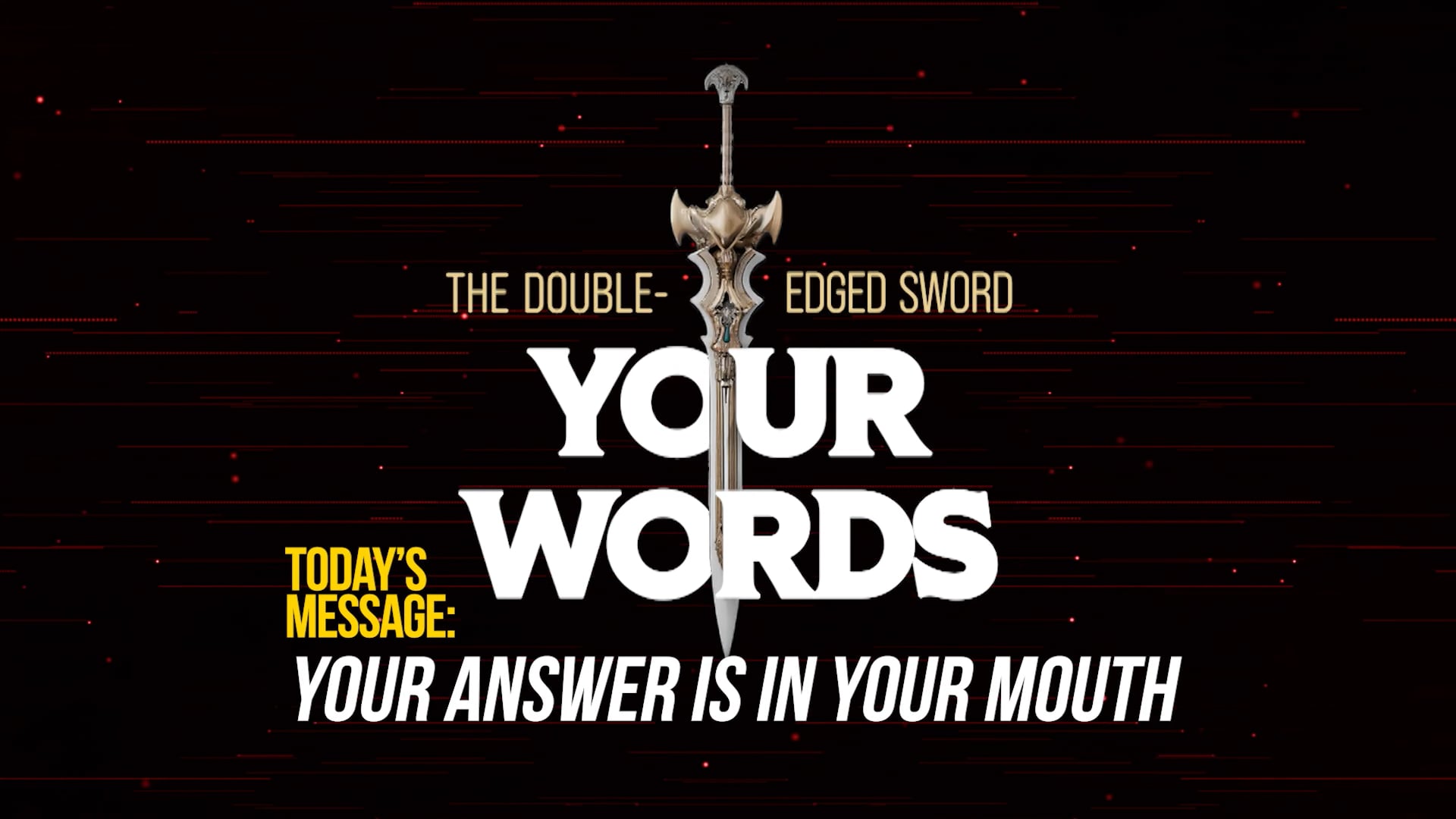 The Double-Edged Sword, Part Eight