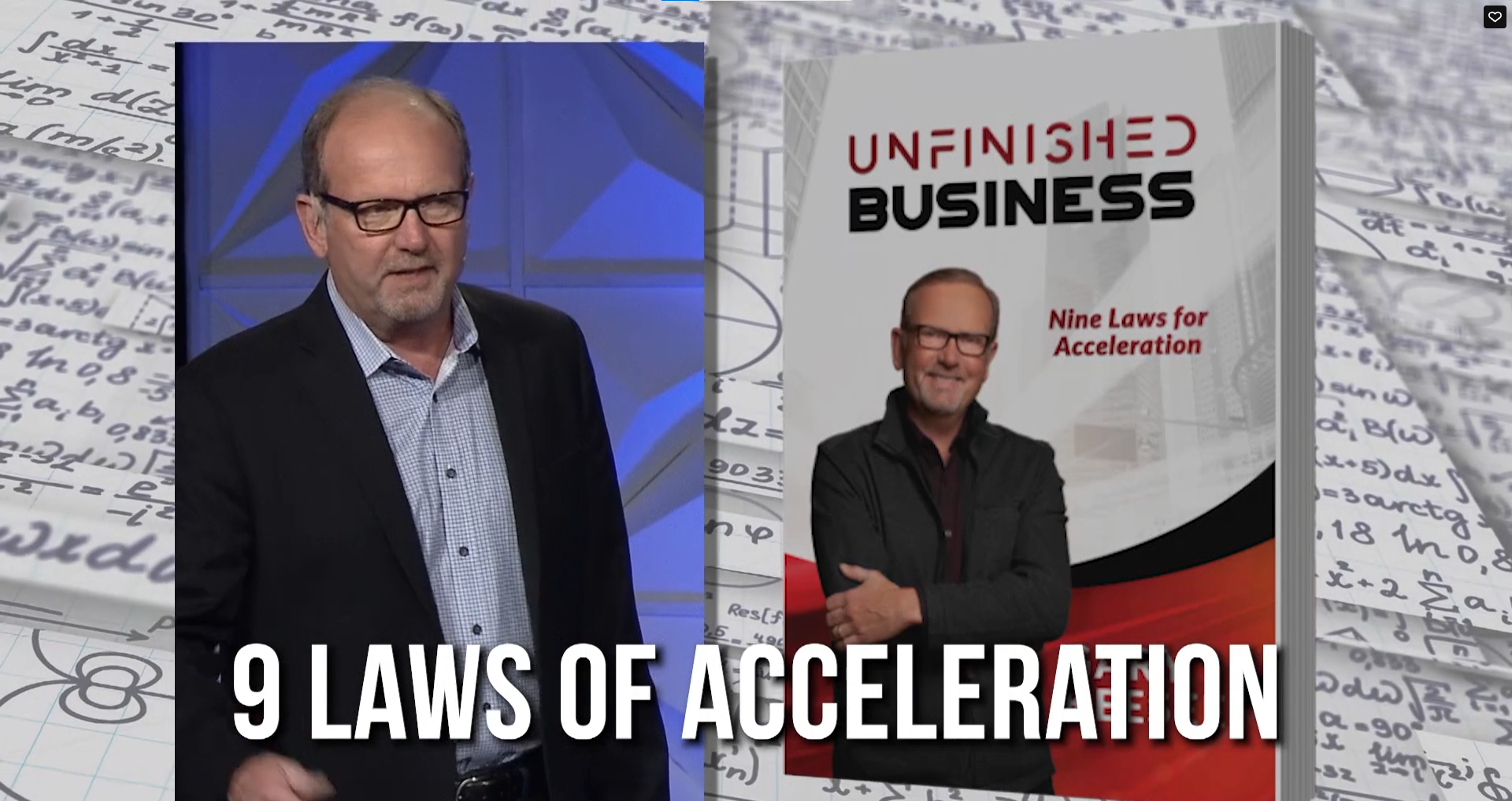 Unfinished Business: 9 Laws of Acceleration, Part Five