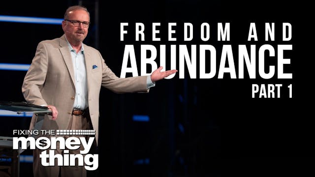 Walking in Freedom & Abundance | Part...