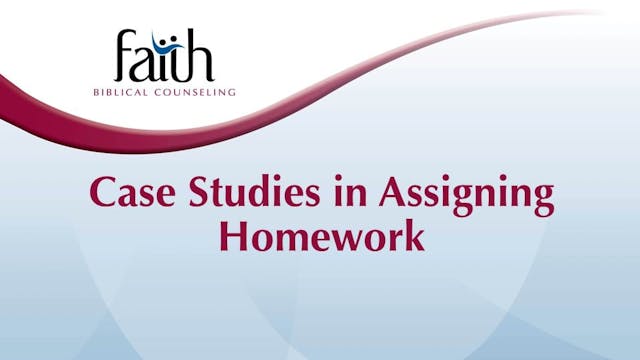 Case Studies in Assigning Homework (Brent Aucoin)