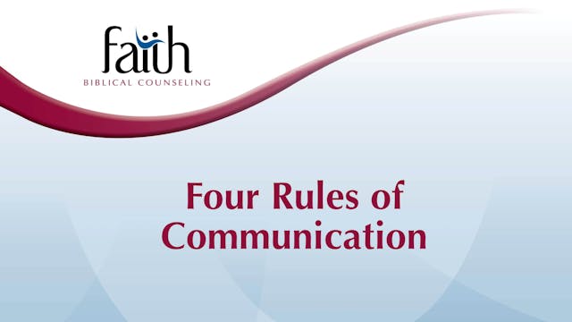 Four Rules of Communication (Rob Green) [2024-T1-23]