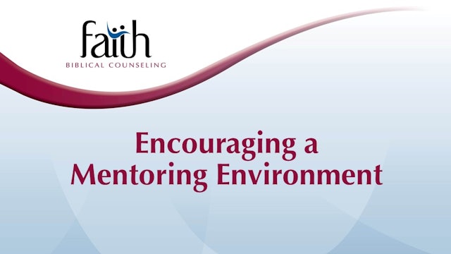 Encouraging a Mentoring Environment (Jen Clarke & Sarah Herter)