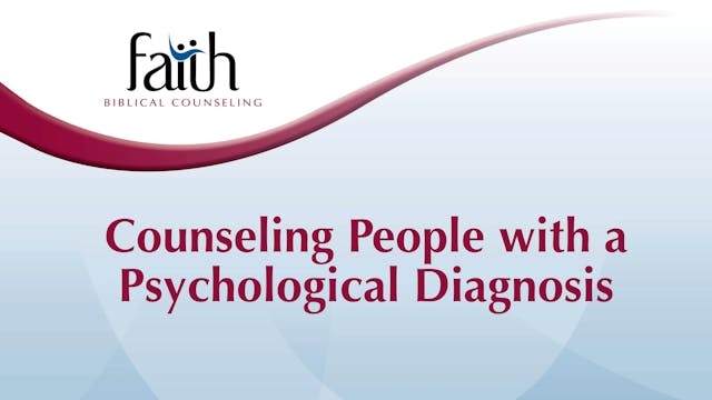 Counseling People with a Psychologica...