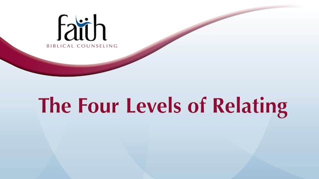 The Four Levels of Relating (Nicolas Ellen) [2024-T4-21]