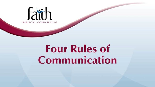 23 Four Rules of Communication (Rob G...