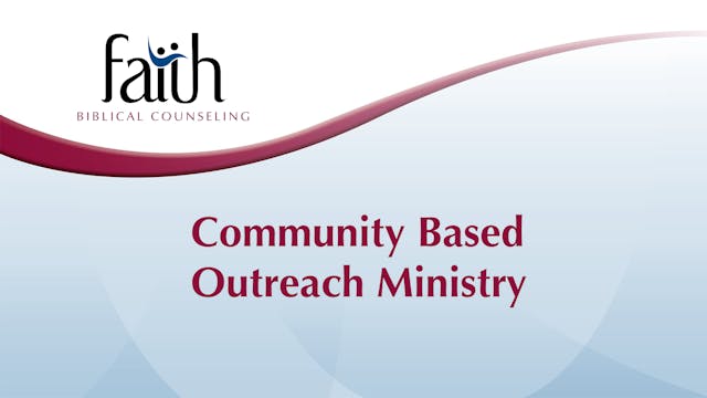 Community Based Outreach Ministry