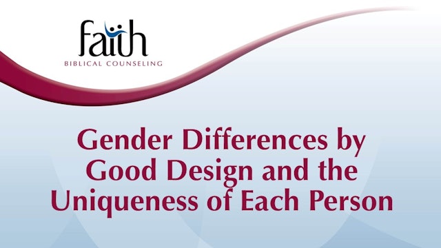 Gender Differences by Good Design and the Uniqueness of Each Person (Rob Green)